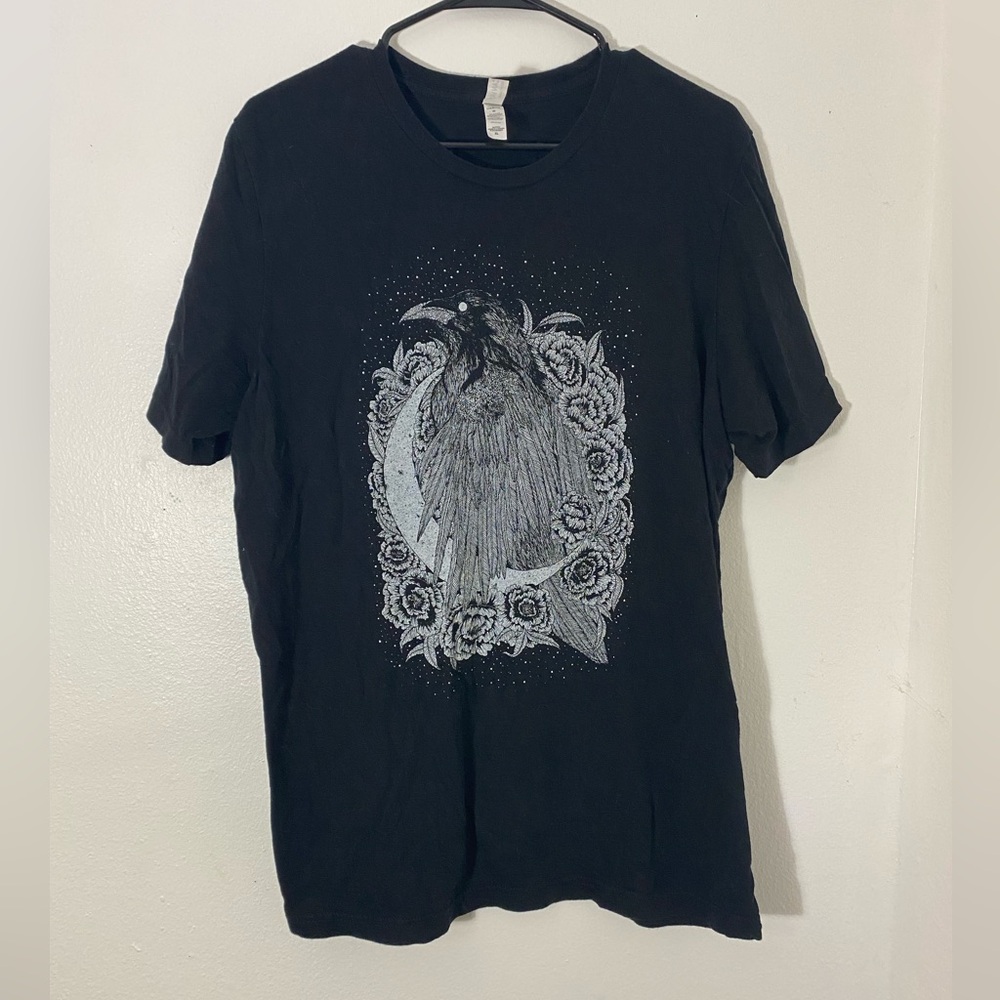 Raven and Moon Shirt Men’s Size XL